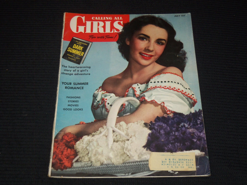 1948 JULY CALLING ALL GIRLS MAGAZINE - YOUR SUMMER ROMANCE - E 16261