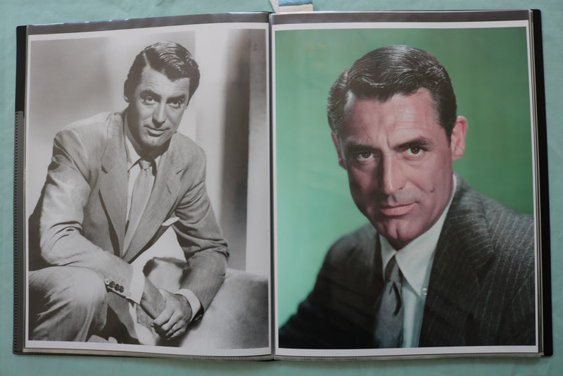 MOVIE STARS COLOR PHOTOS SCRAPBOOK -ROBERT WAGNER - LANCASTER - HESTON - #59