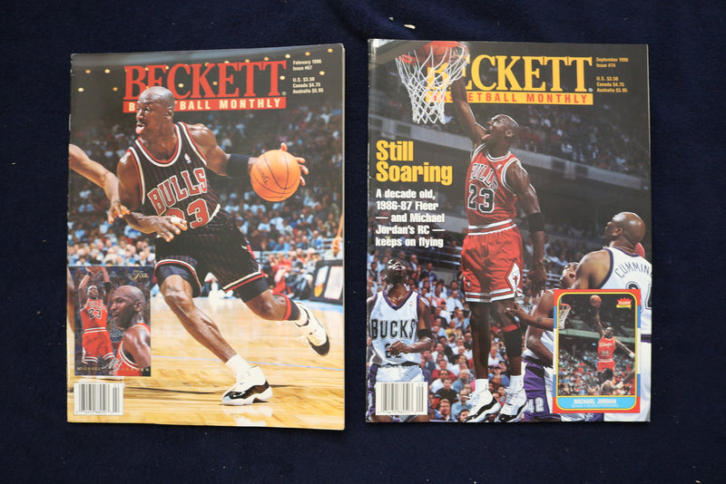 1996-2007 MICHAEL JORDAN BASKETABLL COVER MAGAZINES - LOT OF 17 - O 3579