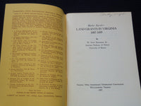 1957 MOTHER EARTH LAND GRANTS IN VIRGINIA BOOK BY W. STIT ROBINSON - J 7250