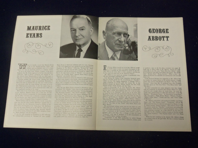 1960'S TENDERLOIN SOUVENIR SHOW PROGRAM - RON HUSMANN - J 5016