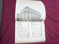 1928 JAN-DEC THE BUILDER U. K. MAGAZINE BOUND VOLUMES - 2 VOLS - FOLD OUTS- C 27