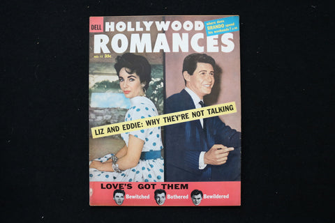1959 HOLLYWOOD ROMANCES MAGAZINE - LIZ TAYLOR & EDDIE FISHER COVER - E 24165