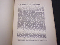 1923 RAFFAEL BY WILHELM STEIN SOFTCOVER BOOK - GERMAN - KD 1522A