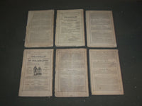 1873 HARPER'S MONTHLY MAGAZINE -LOT OF 12 -COMPLETE YEAR - STORIES & ADS-WR 518D