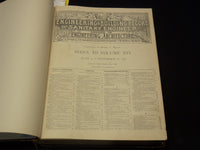 1886-1887 SANITARY ENGINEER CONSTRUCTION RECORD BOUND VOLUME 15 & 16 - KD 3351B