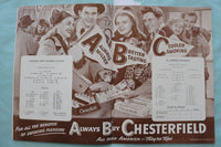 1946 NOVEMBER 2 ST. LAWRENCE VS. CORTLAND STATE FOOTBALL PROGRAM - K 3391