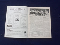 1954 OCTOBER 2 COLLEGE FOOTBALL PROGRAM - ST. JOSEPH'S VS. VALPARAISO - J 8445