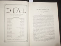 1923 WOODSTOCK - AN ESSAY BY RICHARD LE GALLIENNE SOFTCOVER BOOK - J 9856