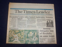 1991 OCT 28 WILKES-BARRE TIMES LEADER - ISRAELI AND ARAB LEADERS TALKS - NP 8099