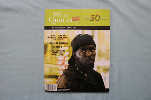 2008-09 WINTER FILM QUARTERLY MAGAZINE - GENERATION KILL COVER - E 19759