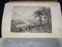1857 THE LADIES' REPOSITORY MAGAZINE BOUND VOLUME - NICE ENGRAVINGS - KD 7885