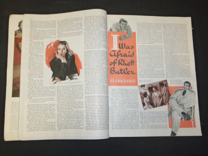 1940 FEBRUARY WOMAN'S HOME COMPANION MAGAZINE - STORY BY CLARK GABLE - SP 7049