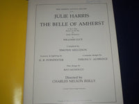 1976 THE BELLE OF AMHERST STORY PRESS BOOK - JULIE HARRIS - PHOTOS - J 1527