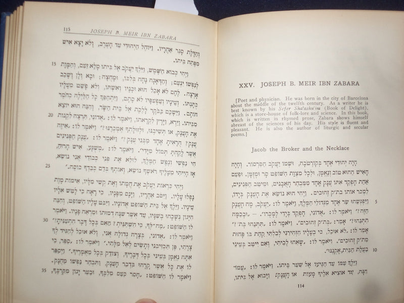 1946 POST-BIBLICAL HEBREW LITERATURE HARDCOVER BOOK BY BENZION HALPER - KD 8964