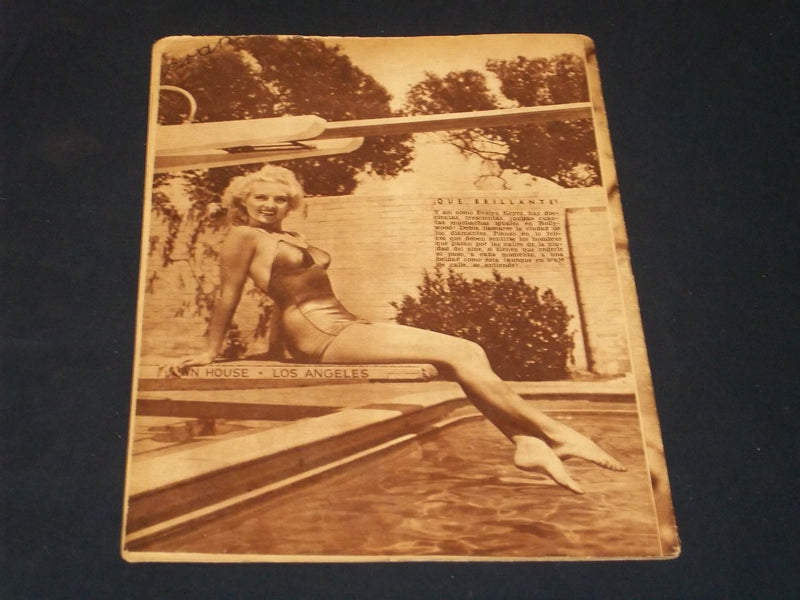 1944 SEPTEMBER 19 ECRAN SPANISH MAGAZINE - VERONICA LAKE COVER - E 26008