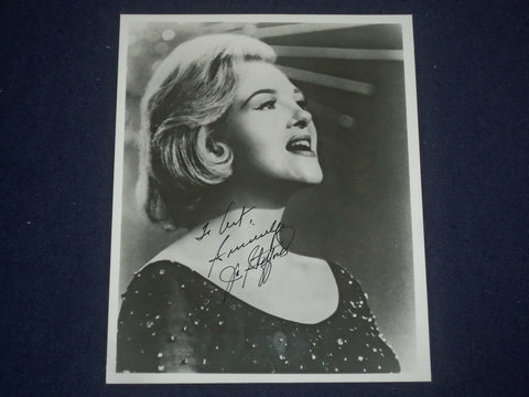 JO STAFFORD AUTOGRAPHED PHOTOGRAPH - J 6029