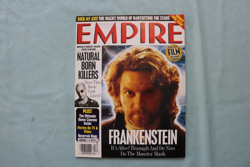 1994 DECEMBER EMPIRE MAGAZINE - KENNETH BRANAGH - FRANKENSTEIN COVER - E 19589