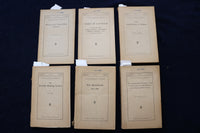 1910 NATIONAL MONETARY COMMISSION SENATE PUBLICATIONS - LOT OF 6 - O 3402