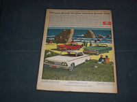 1962 & 1965 NY SUNDAY NEWS COLOROTO MAGAZINE - FAMILY HOLIDAY- LOT OF 2 -NP 3460