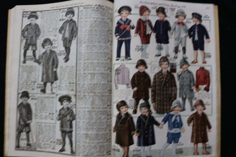1915-1916 FALL AND WINTER FASHIONS BELLAS HESS & CO CATALOG - K 2450