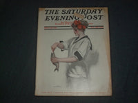 1911 SEPTEMBER 23 THE SATURDAY EVENING POST MAGAZINE- ILLUSTRATED COVER-SP 2470J