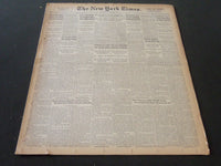 1938 JANUARY 21 NEW YORK TIMES - KING FAROUK MAKES FARIDA HIS QUEEN - NT 6276