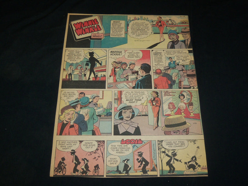 1963 NY DAILY SUNDAY NEWS BABE RUTH COLORING COLLEGE COMICS LOT OF 3 - NP 5384