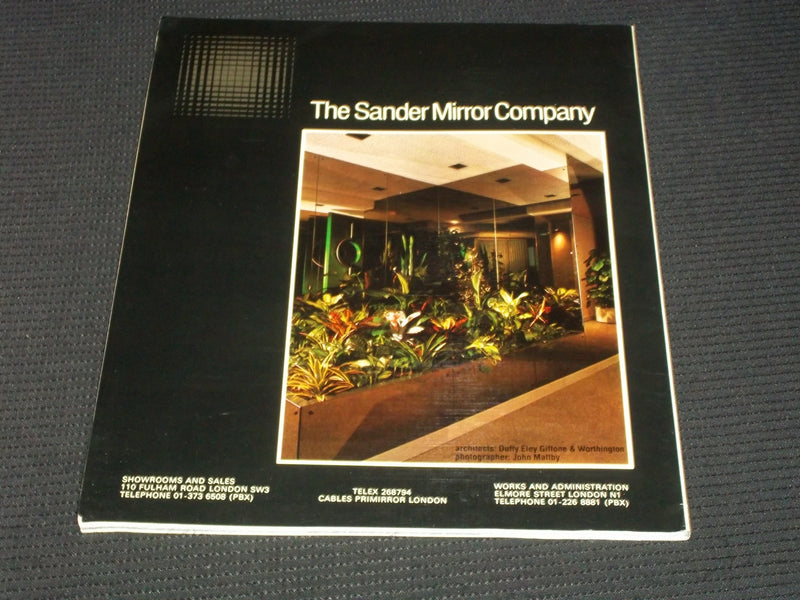 1981 MARCH ARCHITECTURAL REVIEW MAGAZINE - FRANKFURT COVER - E 4078