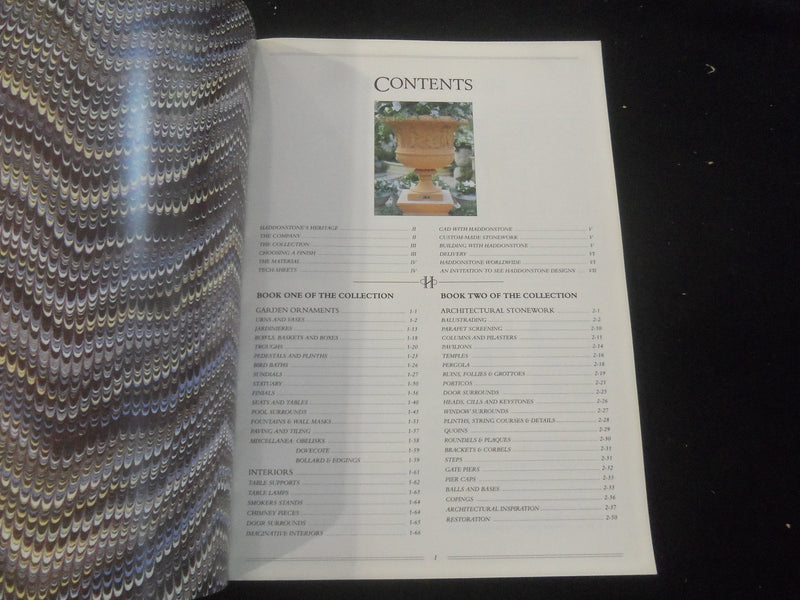 1997 HADDONSTONE CATALOG/BROCHURE - THE 1997/99 COLLECTION - B 4077X