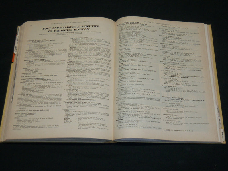 1965 INTERNATIONAL SHIPPING & SHIPBUILDING DIRECTORY BOOK - R 905A