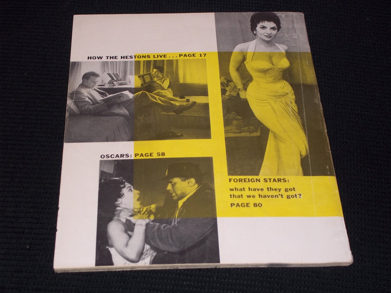 1955 APRIL SCREEN ALBUM MAGAZINE - DEBBIE REYNOLDS FRONT COVER - E 16515