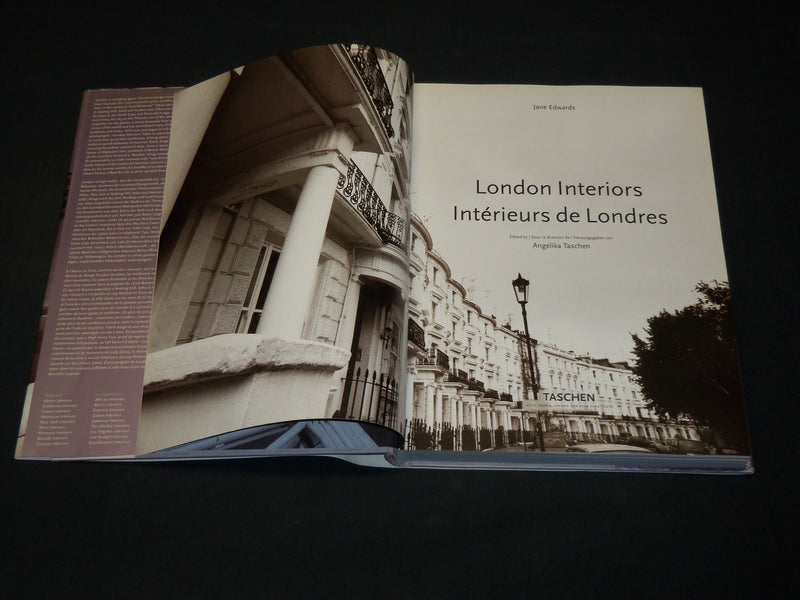 2000 LONDON INTERIORS HARDCOVER BOOK BY JANE EDWARDS - NICE PHOTOS - KD 3983C