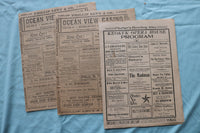 1890'S-1900'S EARLY THEATRE BROADSIDES - 75+ PIECES - GREAT LOT - K 3327