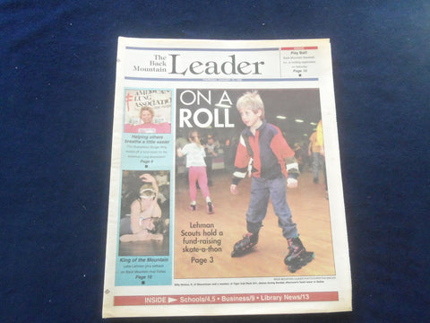 1996 JAN 18 THE BACK MOUNTAIN LEADER NEWSPAPER-SHAVERTOWN, PA-B. HOLENA -NP 6174