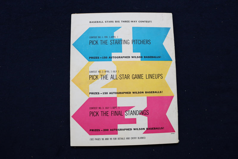 1954 BASEBALL STARS MAGAZINE - TED WILLIAMS COVER - E 11859