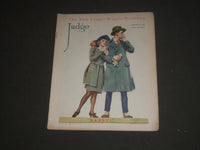 1921 JANUARY 8 JUDGE MAGAZINE - JM. FLAGG COVER - DADDY! - ST 5436