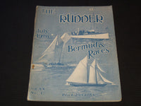 1908 JULY THE RUDDER MAGAZINE - BERMUDA RACES - GREAT PHOTOS - SP 3253H