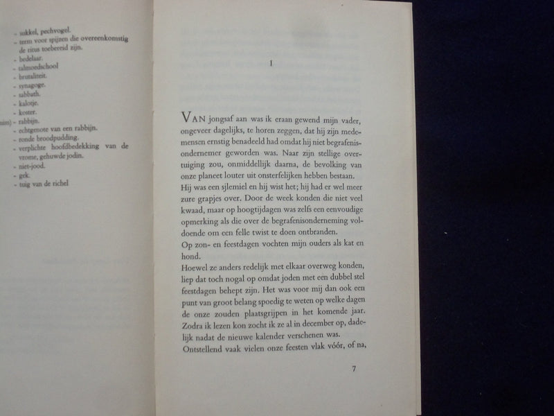 1960 EEN DWAZE MAAGD HARDCOVER BOOK BY IDA SIMONS - DUTCH TEXT - KD 8945