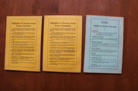 1947-1951 WISCONSIN CONFERENCE EVANGELICAL CHURCH JOURNAL - LOT OF 6 - O 3924
