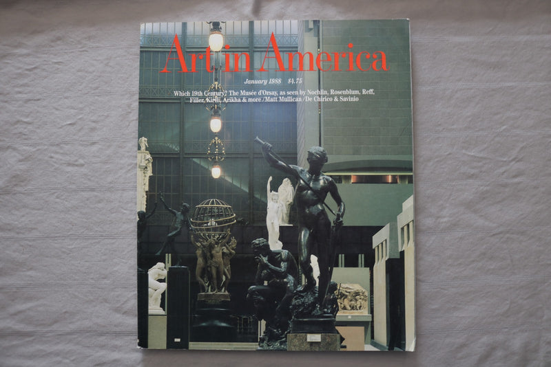 1988 JANUARY ART IN AMERICA MAGAZINE - MUSEE D