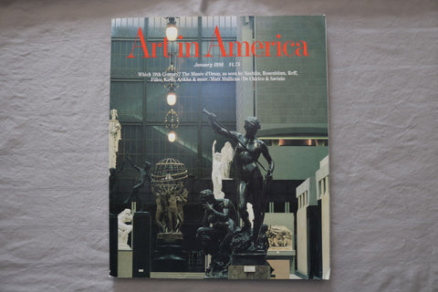 1988 JANUARY ART IN AMERICA MAGAZINE - MUSEE D