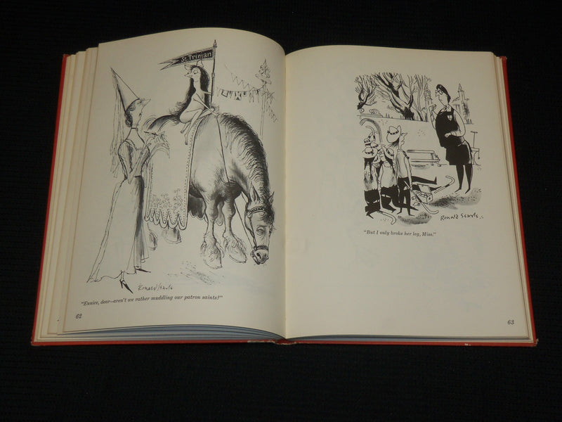1954 THE FEMALE APPROACH BOOK BY RONALD SEARLE - FIRST EDITION - R 708V