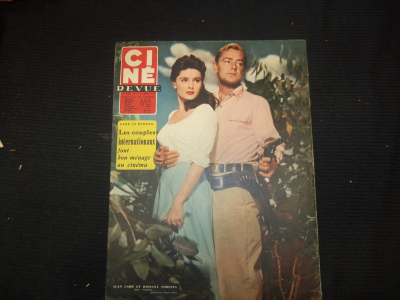 1957 JANUARY 11 CINE REVUE FRENCH MAGAZINE - RITA HAYWORTH COVER - E 24738