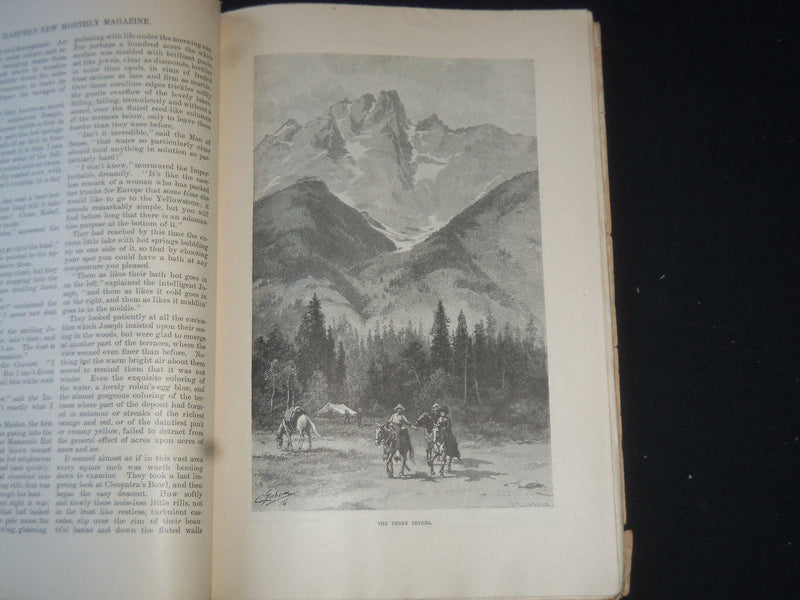 1887 HARPER'S MONTHLY MAGAZINE -COMPLETE YEAR- NICE ILLUSTRATIONS & ADS- WR 1417