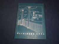 1990 WATKINSON SCHOOL YEARBOOK - HARTFORD, CONNECTICUT - YB 2384