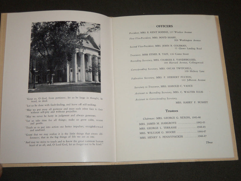 1944-1956 THE HADDON FORTNIGHTLY OF HADDONFIELD NEW JERSEY LOT OF 7 - II 6160