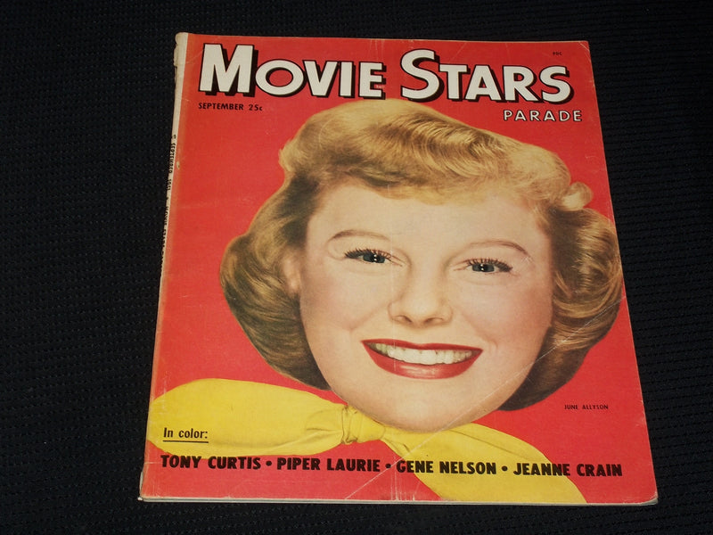 1951 SEPTEMBER MOVIE STARS PARADE MAGAZINE - JUNE ALLYSON FRONT COVER - E 1442