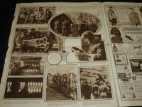 1918 NEW YORK WORLD PICTURES GRAVURE SECTIONS LOT OF 3 - NICE PHOTOS - NP 2965B