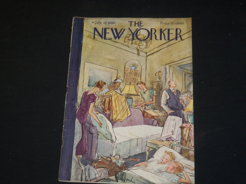 1939 JULY 15 THE NEW YORKER MAGAZINE - ILLUSTRATED COVER - NY 20